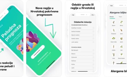 Aplikacija Peludna prognoza dostupna je za iOS i Android mobilne uređaje