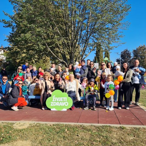 Druženje s mamama u Bjelovaru u parku „Živjeti zdravo“ – javnozdravstvena akcija - 1