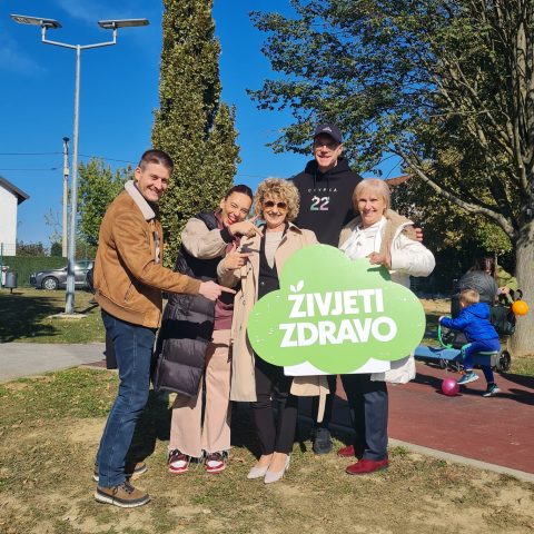 Druženje s mamama u Bjelovaru u parku „Živjeti zdravo“ – javnozdravstvena akcija - 2